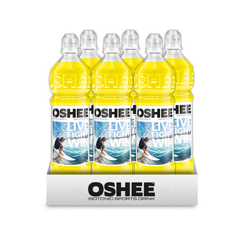 OSHEE LEMON ISOTONIC SPORTS DRINK 750ml X 6pcs