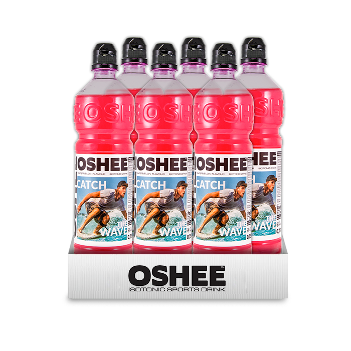 OSHEE WATERMELON ISOTONIC SPORTS DRINK 750ml X 6pcs