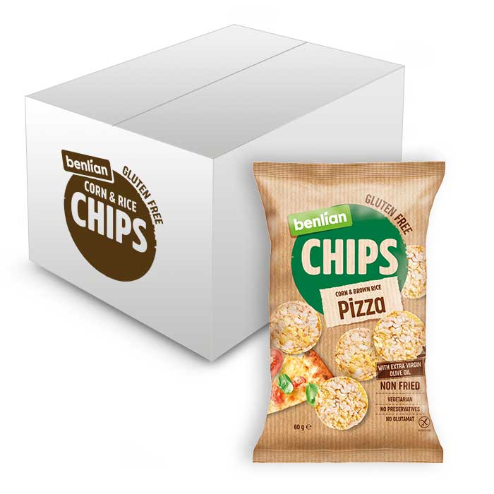 BENLIAN CHIPS PIZZA 60g x 14pcs