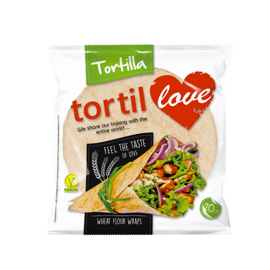 TORTILLOVE TORTILLA 20cm x 6 pieces