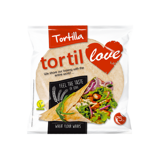 TORTILLOVE TORTILLA 25cm x 6 pieces