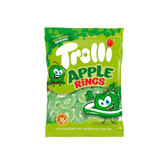 TROLLI APPLE RINGS 100g