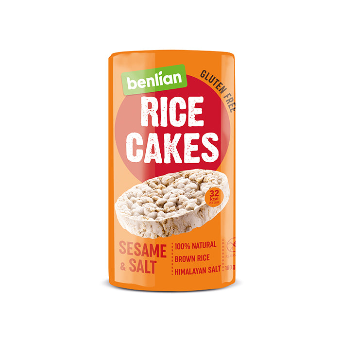 BENLIAN RICE CAKES SESAME 100g