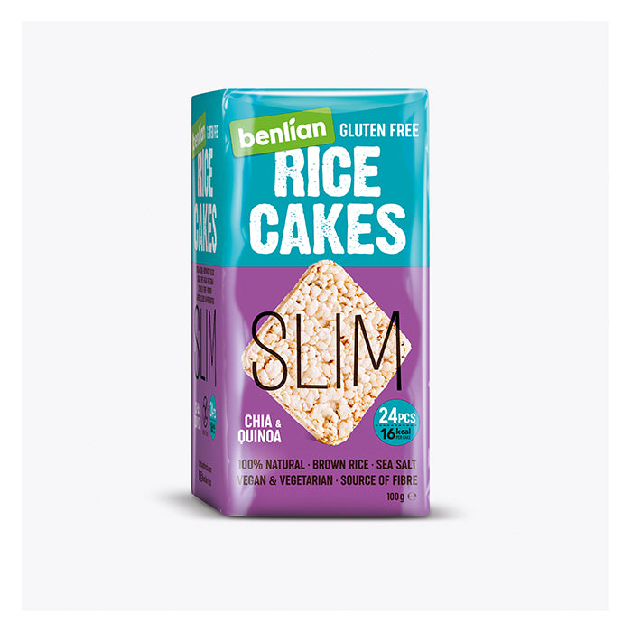 BENLIAN RICE CAKES SLIM CHIA - QUINOA 100g