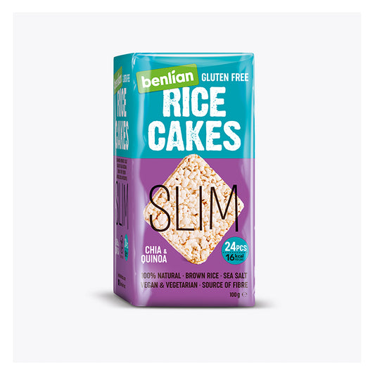 BENLIAN RICE CAKES SLIM CHIA - QUINOA 100g