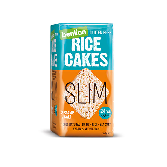 BENLIAN RICE CAKES SLIM SESAME 100g