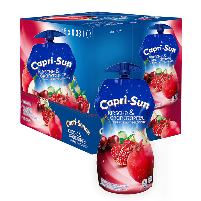 CAPRI SUN CHERRY & POMEGRANADE 330ml x 15pcs MULTIPACK