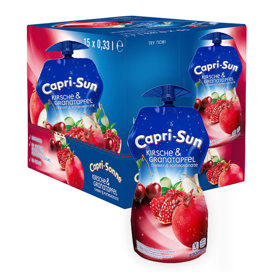 CAPRI SUN CHERRY & POMEGRANADE 330ml x 15pcs MULTIPACK