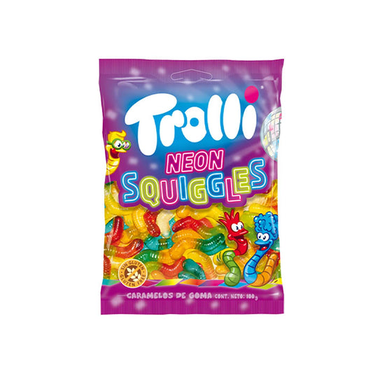TROLLI NEON SQUIGGLES 100g