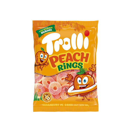 TROLLI PEACH RINGS 100g