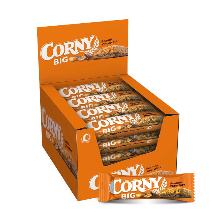 CORNY BIG PEANUT - CHOCOLATE 50g x 24 pcs