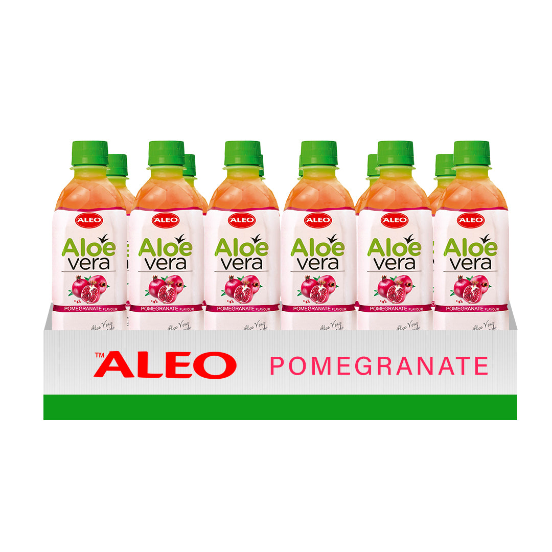 Aleo Aloe Vera Pomegranate 500mlx24