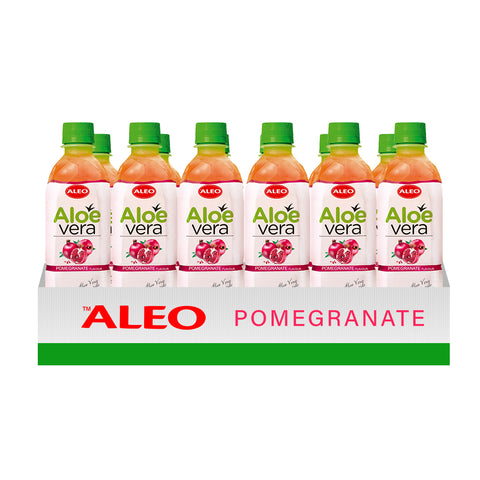 Aleo Aloe Vera Pomegranate 500mlx24
