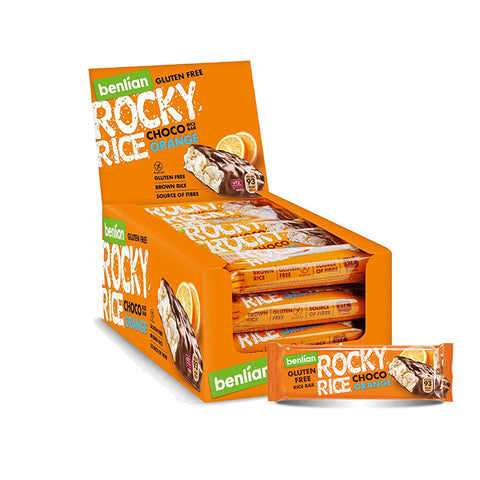 ROCKY RICE CHOCO ORANGE 18g x 20pcs
