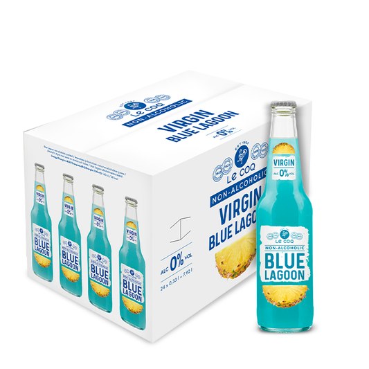 LE COQ VIRGIN BLUE LAGOON- 330ml x 24pcs